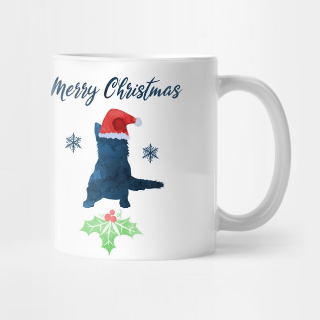 Christmas German Shepherd Dog by TheJollyMarten